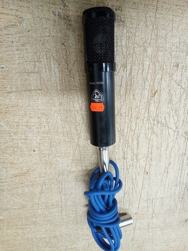 Rockville RCM PRO Studio/Recording Condenser Microphone w Samsung Capacitors, Black