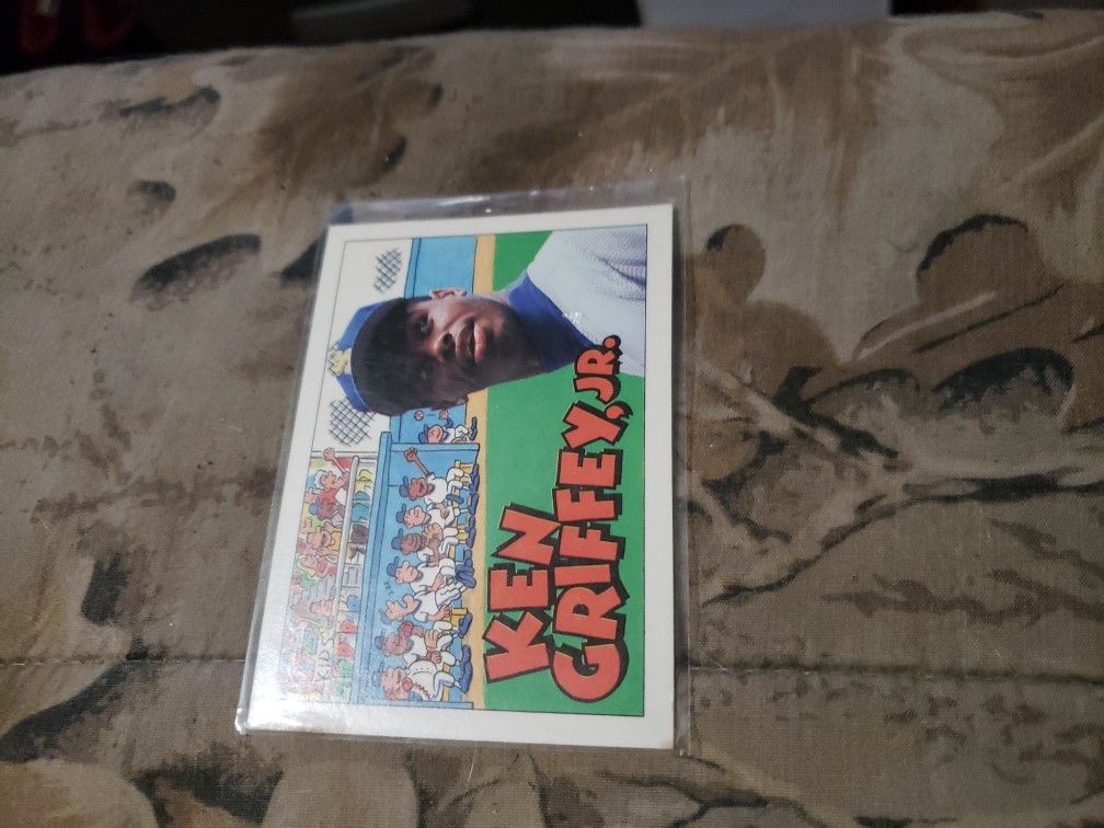 Ken Griffey Jr 1992 Topps #122 "OBO"
