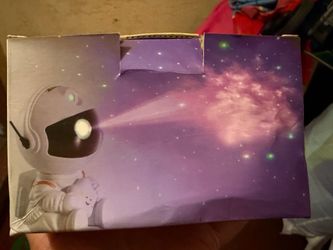 Astronauts galaxy projector