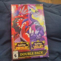 NINTENDO SWITCH POKEMON SCARLET AND VIOLET DOUBLE PACK 