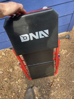 DNA Rolling Folding Car Creeper Seat Casters