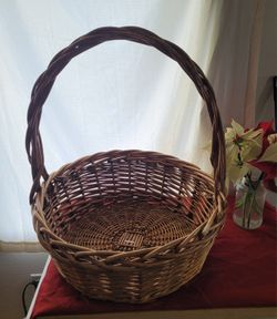 HUGE Wicker Basket 