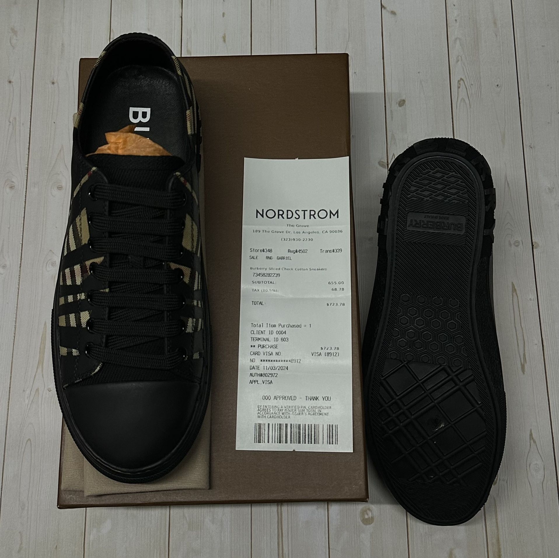 BURBERRY • SHOES