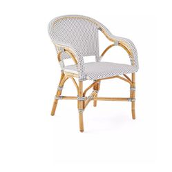 serena and lily Riviera Rattan Dining Chair (set of 4)   retail $378 per chair