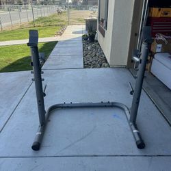 Adjustable squat rack by weider XRS 20
