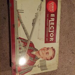 Gilbert Erector Rocket Launcher Set. 100% New In Box