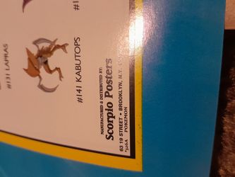 Vintage 150 Original Pokemon Poster for Sale in Garden Grove, CA - OfferUp Vintage 150 Original Pokemon Poster for Sale in Garden Grove, CA - OfferUp