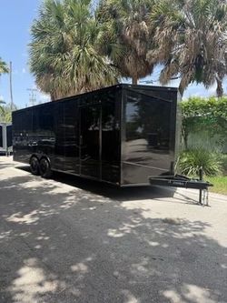 Hook & Line 8.5 x 24 Enclosed Trailer 10k