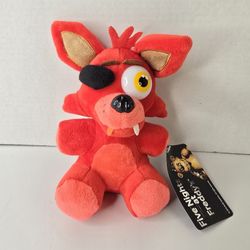 2016 Good Stuff Five Nights At Freddy's Plush Toy Foxy FNAF 8" NWT