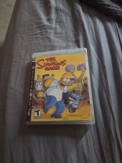 Playstation 3 the simpson game