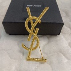 Yves Saint Laurent Brooch