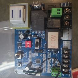 replacement AC circuit board control panel for a sliding gate opener, specifically compatible with Blütezeit 110V models.