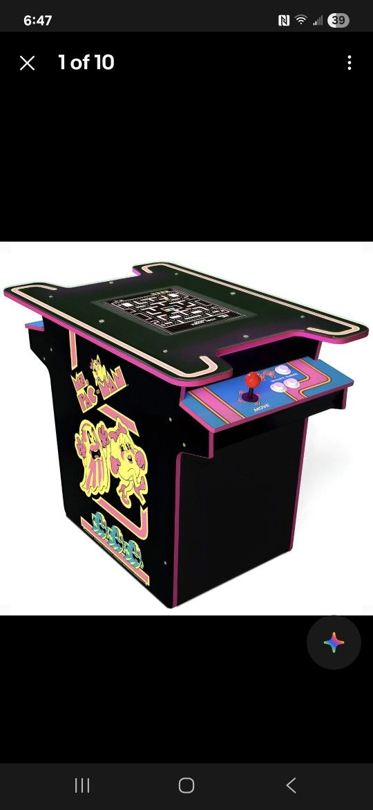 12-1 Games Arcade MS. PAC MAN