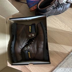 Cat Work Boots Steel Toe Size 13