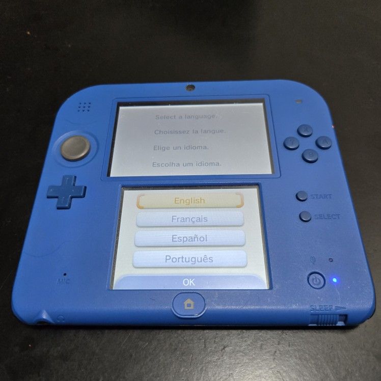 Nintendo 2DS Blue And Black