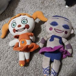 Baby And Ballora Plush Fnaf