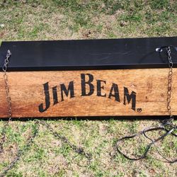 PRICE Slashed again! Bring It Home And Enjoy!! JIM BEAM Fluorescent Light