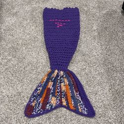 Mermaid Tail Macrame Blanket 
