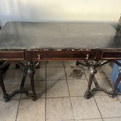 Antique Table And Chairs