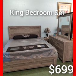 🥰 King Bedroom Set 