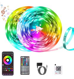 150FT  Led Strip Lights w/ Music Sync Color Changing
