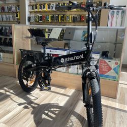 Isinwheel 20MPH Foldable Long Range Ebike Financing Deal! $10 To $99 Down To Take It Today