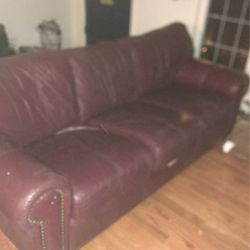 Leather Sofa