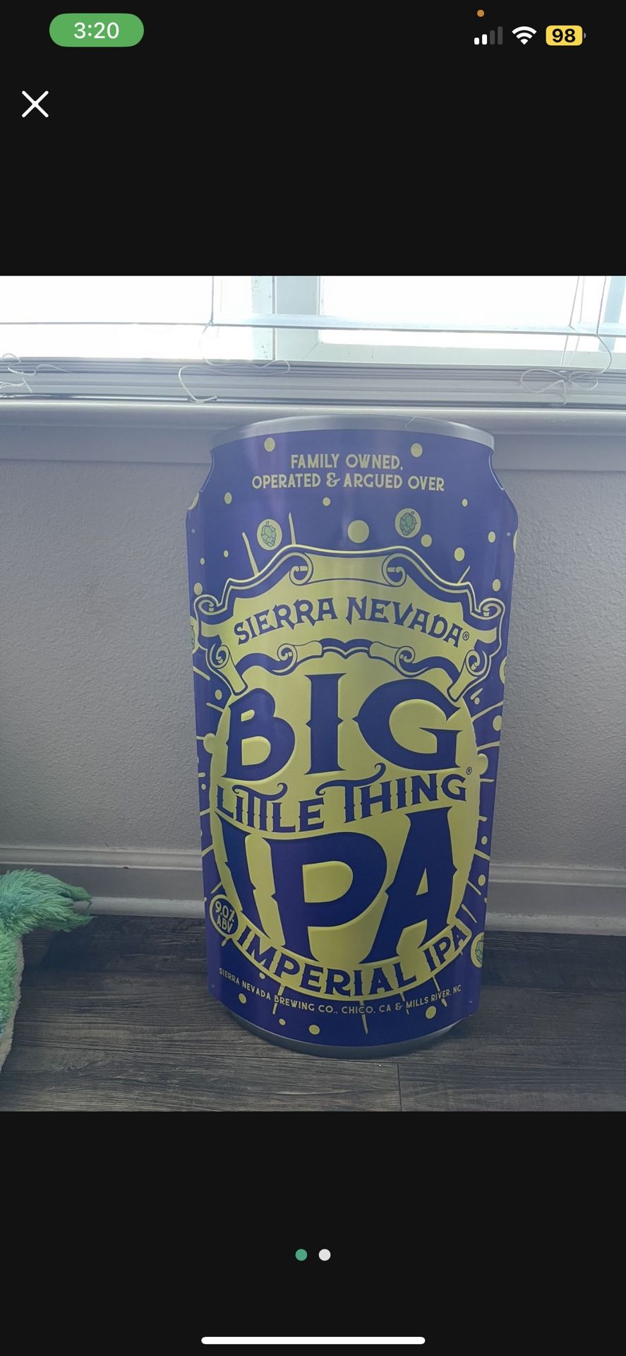 Sierra Nevada Big Little Thing IPA Tin Sign