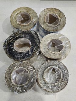 MFM Peel & Seal PowerBond White 250 4" x 50' Rolls Lot