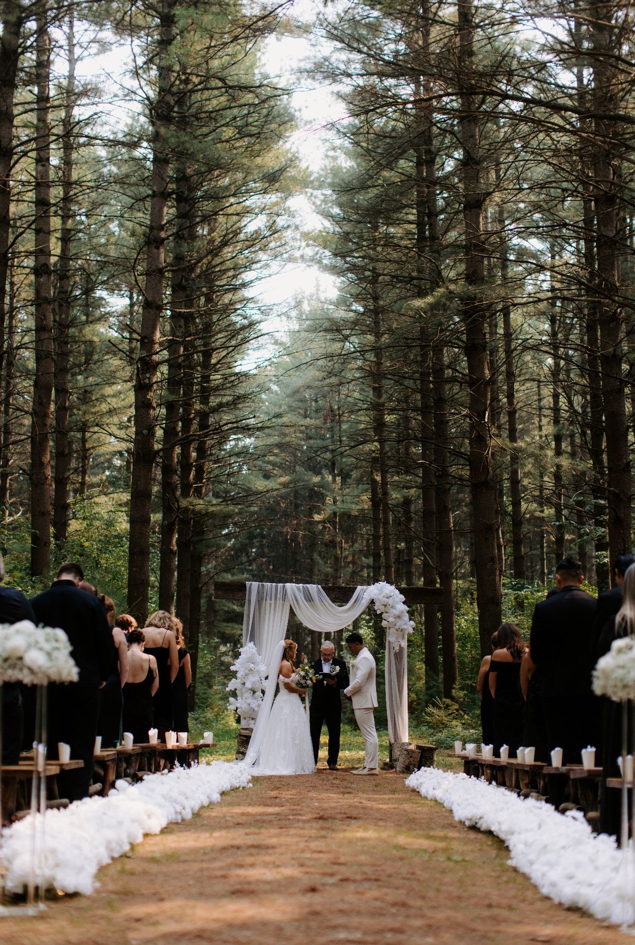 Wedding / Engagement Floral Beds Flower Runners Aisleway Row Decor