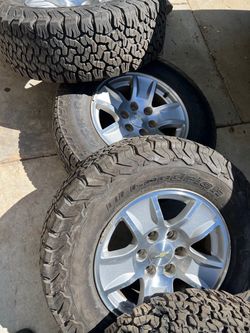 Chevy Silverado/ wheels and tires