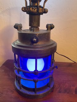 Antique Bronze Nautical Lamp