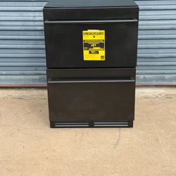 New!! Nipus 23.42 in. 250 Plus Cans Dual Zone Beverage Refrigerator 2-Drawer Built-in Beverage Cooler in Black Stainless Steel 