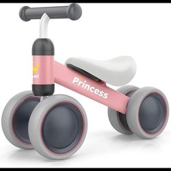 Balance Bike for 1 Year Old Girl Gifts Pre-School First Bike and 1st Birthday Gifts