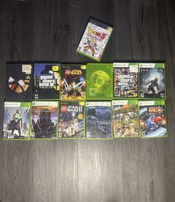Xbox 360 Video game Lot Bundle