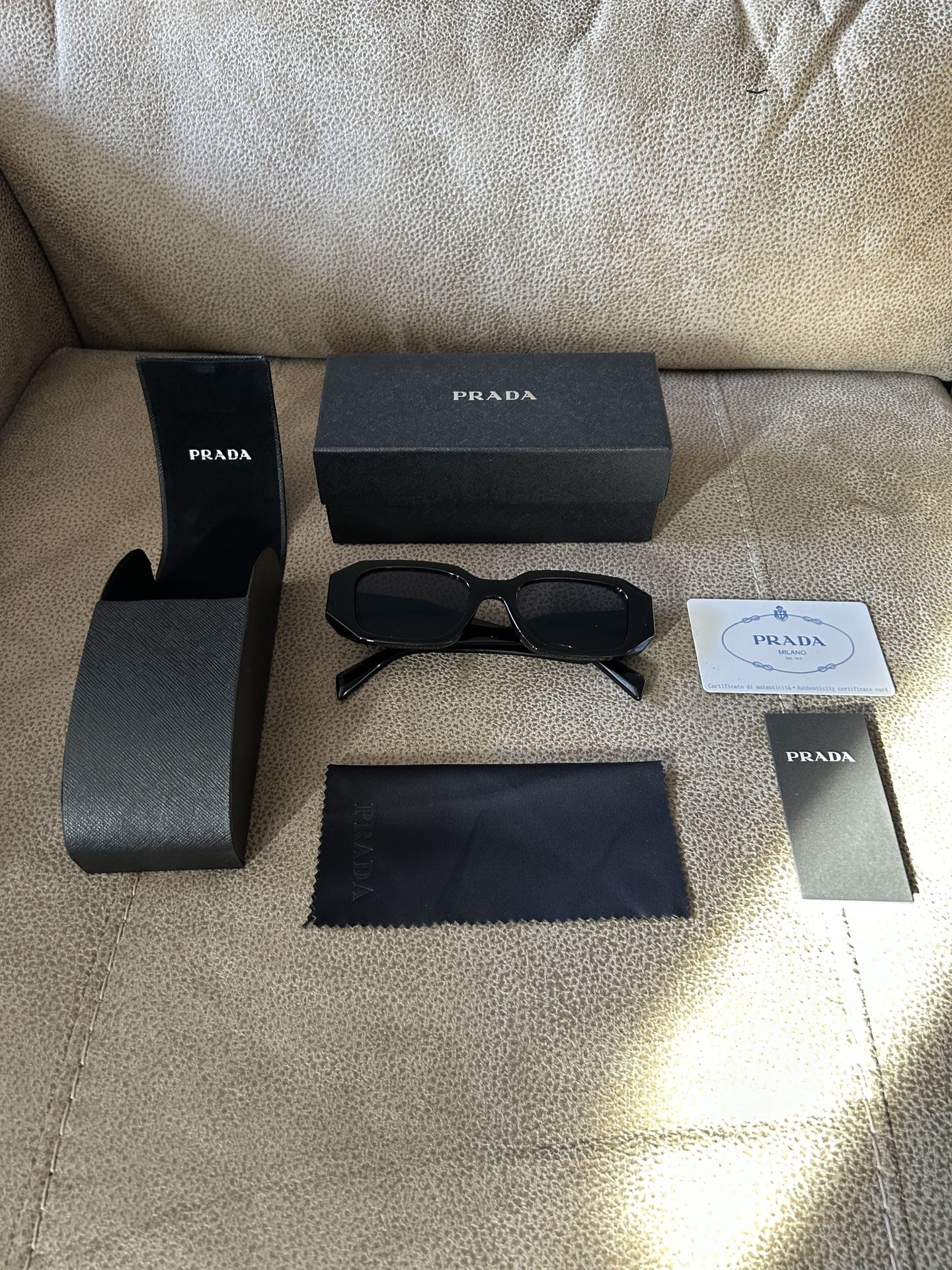 NEW Prada Black Sunglasses