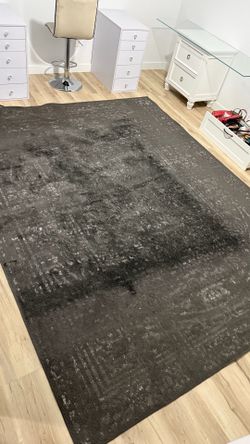 Charcoal Gray Area Rug