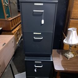 Pair Of File Cabinets 