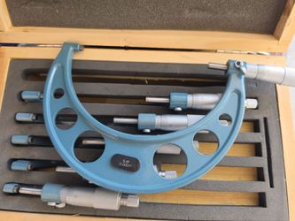 Outside Micrometer Set 5-6" 0.0001"