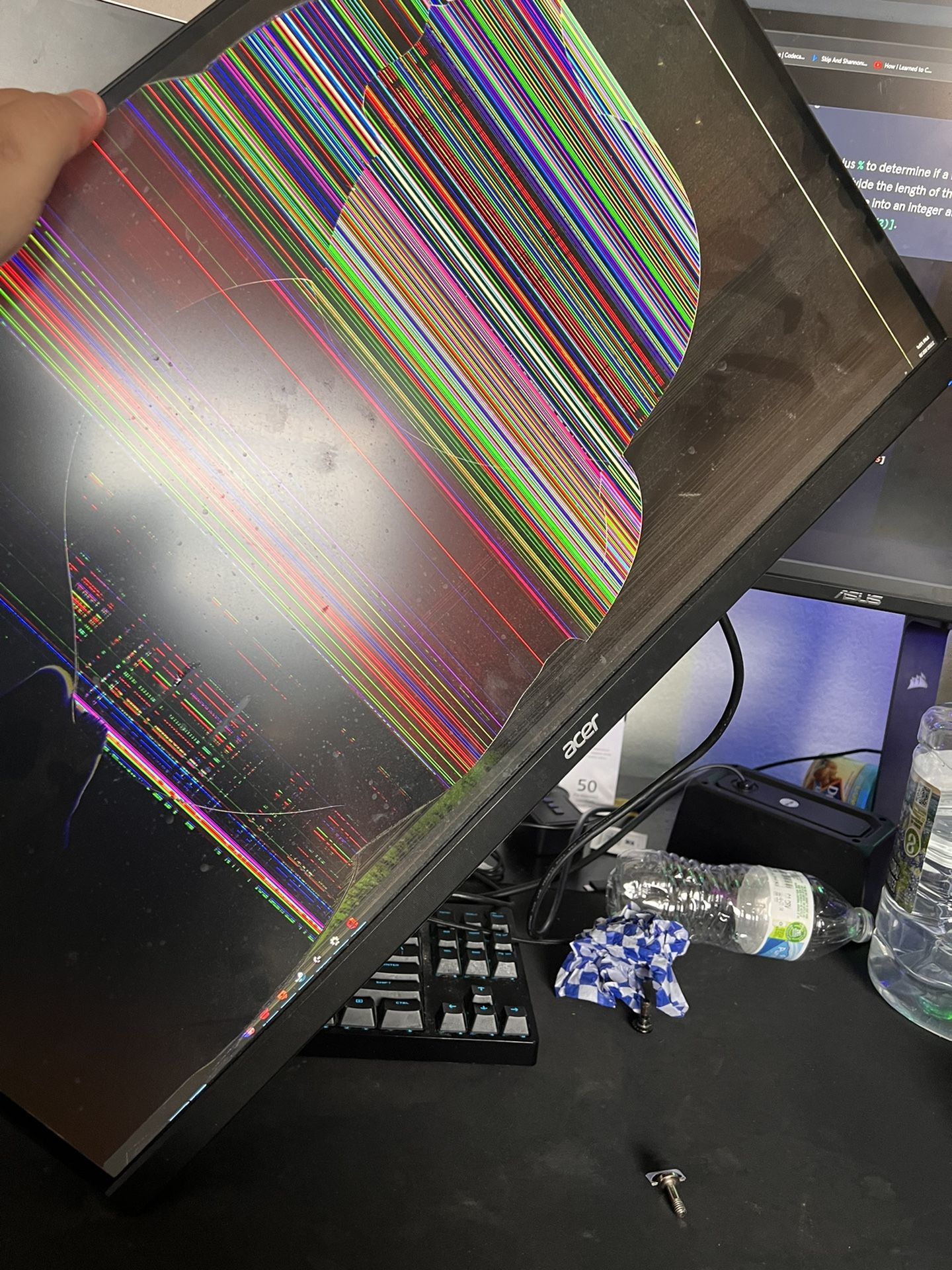 BROKEN 27 Inch 1440 P 144hz Monitor