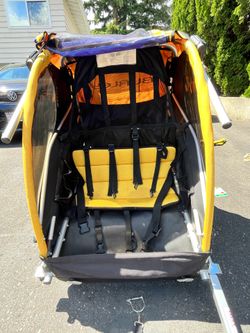 Burley bike trailer