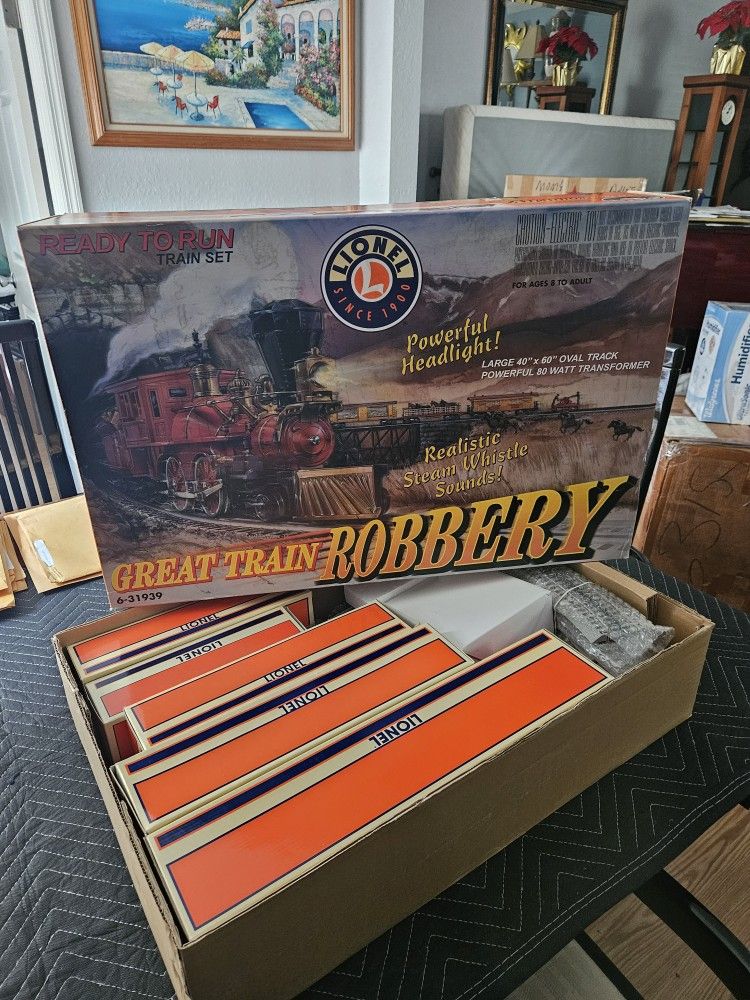 Classic Authentic Lionel "Great Train Robbery" Train Set