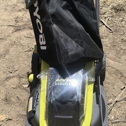 Ryobi Lawn Mower Self Propelled  21’. In  come W/1-6Ah battery and fast Charger