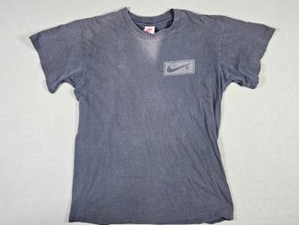 Nike Vintage Made in USA Red Tag Faded Black T-Shirt XL