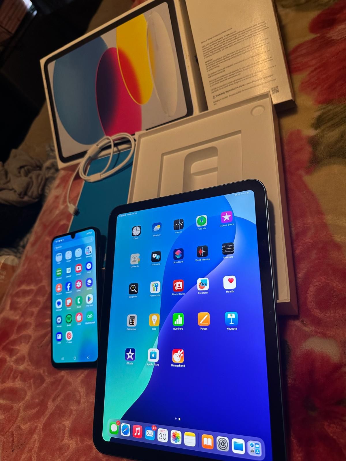 Offer For Both iPad (A16) Gb128 and Phone Samsung A 16 Gb $128