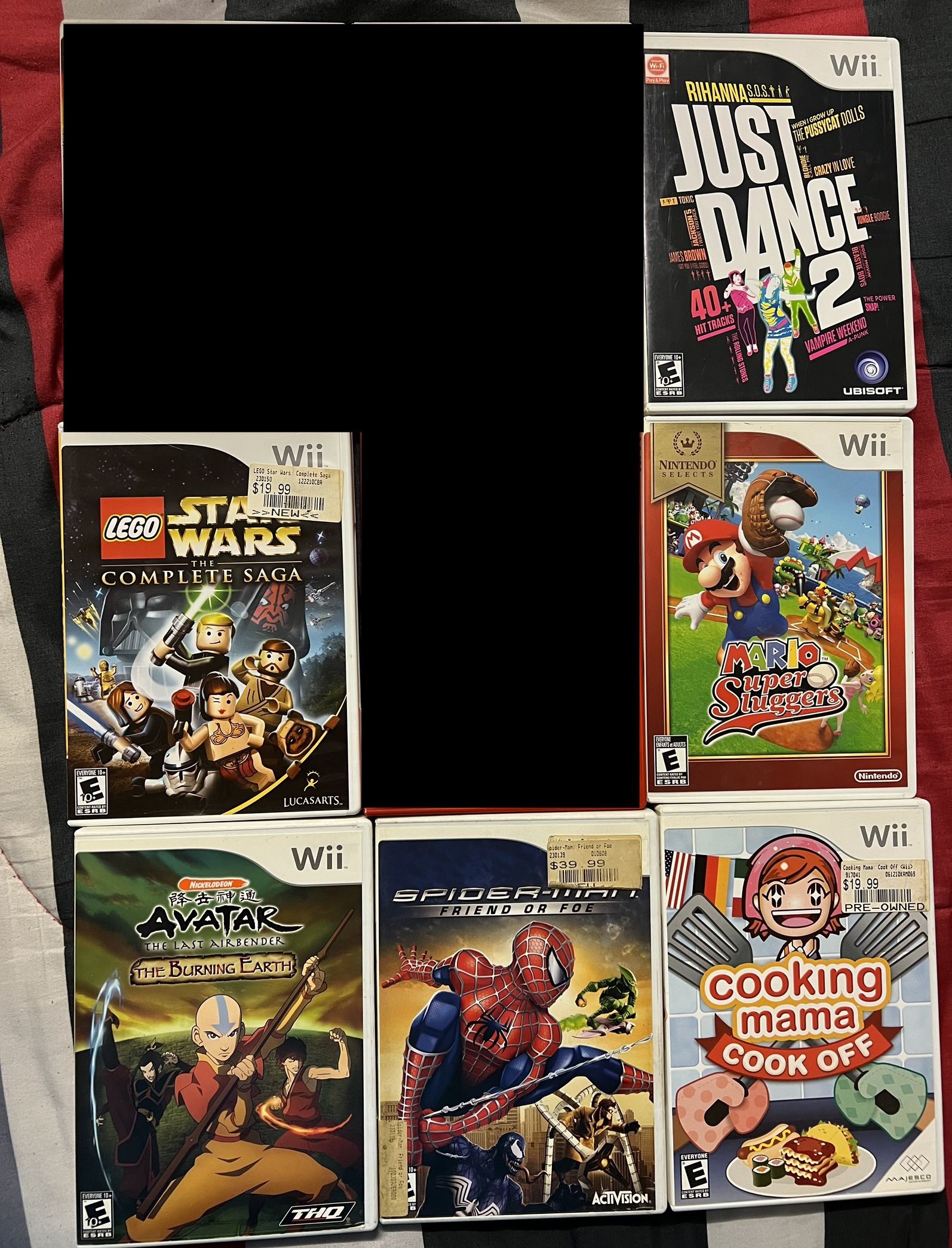 Wii game lot