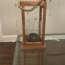 Rustic Candle Lantern 