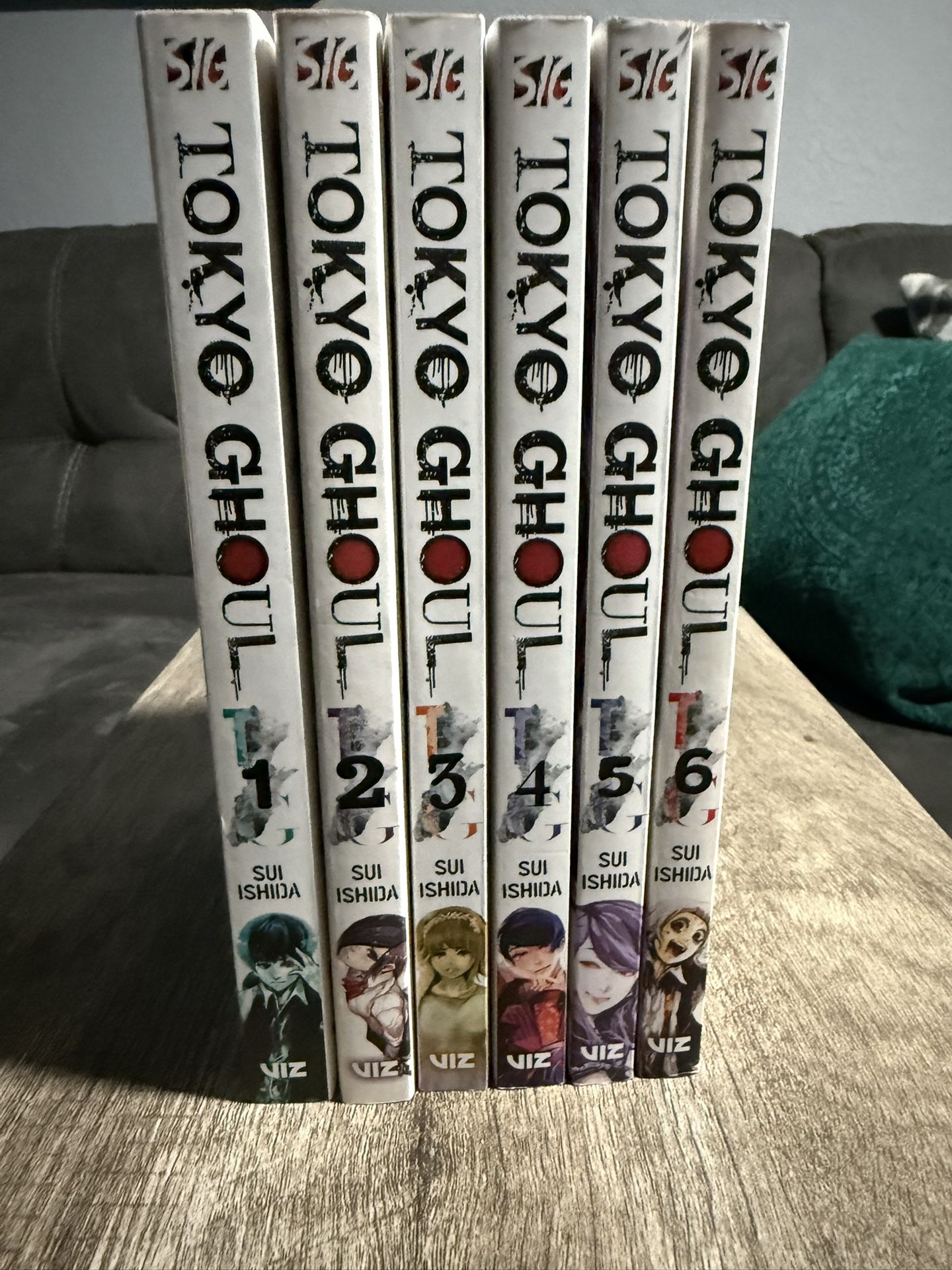 Tokyo Ghoul 6 Volume Set