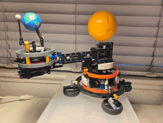 LEGO Technic Planet Earth and Moon in Orbit Space Toys