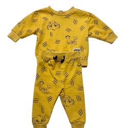 Disney Lion King Baby Sweatshirt + Joggers Set (3–6M)